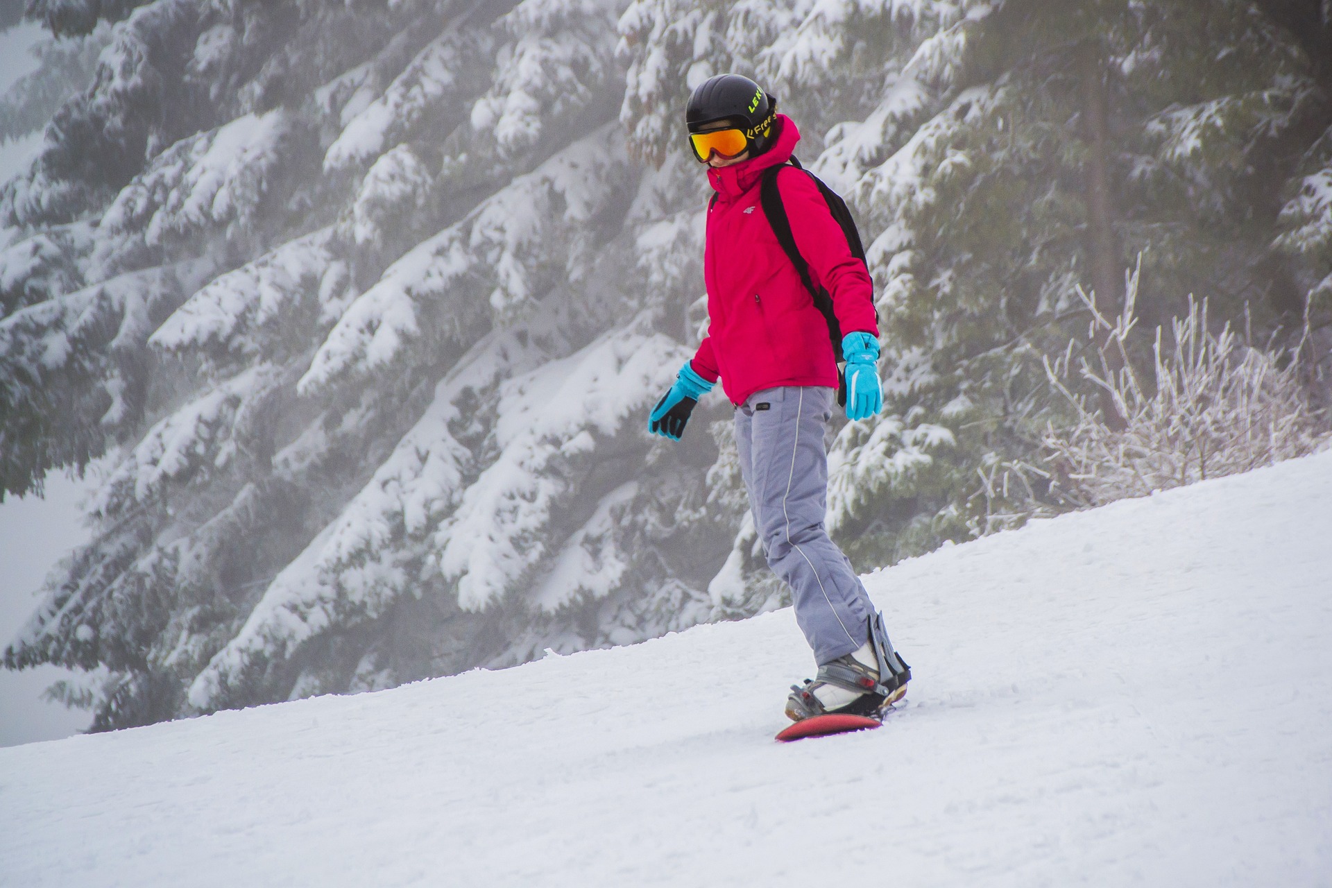 Enjoy Big Bear snowboarding